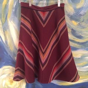 Anthropologie rainbow skirt! 🌈